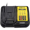 Miniatyrbillede 1 af 5: DCB112 Oplader til Dewalt 10.8V / 14.4V / 18V Lithium Batteri