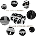Miniatyrbilde 2 av 5: Reise Duffel Bag for Menn Weekender Over Night Carry On Bag Lett Ekstra Stor Oxford Duffel Gym Robust Bagasje Vanntett for Menn og Kvinner 26\"