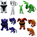 Pikkukuva 4 / 4: Uusi Monster Hoppy Hopscotch Pehmolelu Catnap Pehmolelu Smiling Critters Pehmo Täytetty Tyyny Nukke Lelut Variant Standing Purple Cat Type B