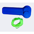 Miniatyrbild 1 av 6: Helt ny Luminous Loop Lasso, Repskytt Propeller, Loop Lasso Repsnöre Skyttare Green
