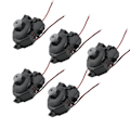 Miniatyrbilde 1 av 8: 5 stk./sett Tommelspaker 3D Joystick Analog Spak Erstatning for N64 Kontroller