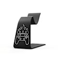 Miniatyrbild 1 av 6: AMVR universellt spelkontrollstativ för PS3/PS4/ PS5/ Xbox/ Beton/ NVIDIA-hårdvarudisplaystativ black