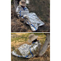 Miniatyrbillede 4 af 9: Bærbar sovepose, tykk multifunktionel sovepose kuldebestandig varm nødblanket, velegnet til udendørs camping 1-Pack