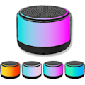 Pikkukuva 1 / 6: Kannettava Bluetooth-kaiutin, Bluetooth-kaiutin LED-valoilla, langaton kaiutin HD-äänellä, tukee TF-korttia Multicolor