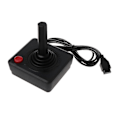 Pikkukuva 2 / 4: Retro Klassinen Peliohjain Peliohjain Joystick Atari 2600 Pelikonsolille 4-suuntaisella Vivulla ja Yhdellä Toimintopainikkeella