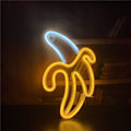 Miniatyrbillede 4 af 7: Neonlys i Bananform - Hængende Dekorative Neonlys med USB eller Batteridrift til Hjem, Soveværelse, Bar, Restaurant, Julegave, Fødselsdagsfestgave