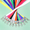 Miniatyrbillede 9 af 10: 2 stk. Halskæde Lanyard ID-kortholder Sort - høj kvalitet h Sort