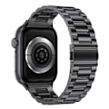 Miniatyrbillede 2 af 11: Apple Watch 38/40/41 Link Armbånd Metal Sort Sort
