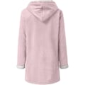 Miniatyrbillede 4 af 7: Damer Vinterjakker Udsalg Plus Størrelse Dame Fleeceforet Jakke Hoodies Lomme Uld Casual Hættetrøjer Horn Knapper Casual Varmt Jakke Trench XXL 01 Pink