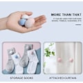 Miniatyrbild 5 av 6: 12-pack Bomulls-/Plasttäcke Klipp Non-Slip Täcke Klipp Täcke Klipp Täcke Hållare Filt Täckmatta Gardin Strumpor Madrassöverdrag grey Cotton