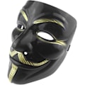 Miniatyrbild 2 av 6: Hacker Mask V för Vendetta Mask Barn Kvinnor Män Kostym Cosplay