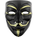 Miniatyrbilde 1 av 6: Hacker Maske V for Vendetta Maske Barn Kvinner Menn Kostyme Cosplay
