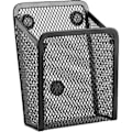 Miniatyrbillede 1 af 4: Magnetisk penneholder, rustfrit stål mesh penneholder, metal skrivebordsredskabsarrangør
