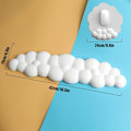 Miniatyrbillede 3 af 5: Keyboard Cloud Håndledsstøtte, Hvid Tastatur Hukommelsesskum Håndledsbeskytter, Ergonomisk, Lindrer Tastningssmerter, Tastaturpude white