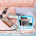 Miniatyrbillede 6 af 7: Klar Rejsetoilettaske TSA Godkendt Kvart Størrelse Rejsetaske Klar Lufthavnshåndbagage Flydende Kosmetikpung Klar Brusepose Transparent Sikkerhed blue