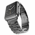 Miniatyrbillede 8 af 11: Apple Watch 38/40/41 Link Armbånd Metal Sort Sort