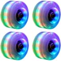 LED Lysande Rullskridskohjul, 4-pack