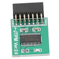 Miniatyrbild 5 av 6: MSI TPM 2.0 Modul - Stark kryptering, kompatibel med Win11 (14-pin LPC-gränssnitt)