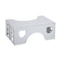 Miniatyrbillede 1 af 10: Foldbar skammel fodskammel grå grå Grey