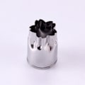 Miniatyrbilde 4 av 6: 8 blomsterkakeform i rustfritt stål