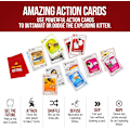 Miniatyrbillede 5 af 6: Exploding Kittens Original - Hylende morsomt spil til familieaftener - Sjovt kortspil for alderen 7 år og opefter - 56 kort - 2-5 spillere - 15 minutters spilletid