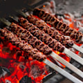 Miniatyrbild 6 av 7: Kebab Maker Grillspett, 11 tum lång pressform Kabab Maker Press