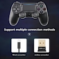 Miniatyrbillede 3 af 5: Dualshock 4 trådløs controller til Playstation 4 - Sort