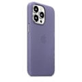 Miniatyrbillede 2 af 3: Læder Telefon Cover til Iphone 13 Pro Læder Cover med Magsafe - Wisteria Wisteria