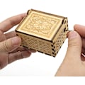 Miniatyrbild 5 av 6: Kan inte låta bli att bli kär i trämusikbox, antik graverad speldosa för kärlek - presenter till älskare, pojkvän, flickvän, make, fru (TRÄ) Wood