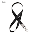 Miniatyrbillede 1 af 10: 2 stk. Halskæde Lanyard ID-kortholder Sort - høj kvalitet h Sort