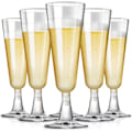 Miniatyrbilde 1 av 6: 100 stk. 150 ml plastvinglass, champagneglass, rødvinsglass, allsidig, et must for festkarneval 100 items