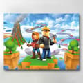 Canvastavla / Tavla - Roblox - 40x30 cm - Canvas