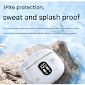 Miniatyrbilde 7 av 8: Bluetooth In-Ear Hodetelefoner, Trådløse Hodetelefoner for iPhone og Android white