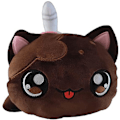 Miniatyrbilde 2 av 4: Fylte katteplysjleker Katteplysjleker, Katte Meow Meow Myke Plysj Donut Hamburger Katteplysjdukke (Cola Cat, 9,84 tommer) Multi-color