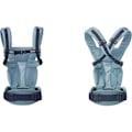 Miniatyrbild 8 av 8: Nyfödd bärsele, användbar från födsel till 20 kg, ergonomisk hållare, 4 transportpositioner Skifferblå Slate Blue