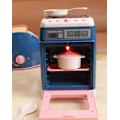 Miniatyrbild 2 av 4: Simuleringskök leksak tvättmaskin brödrost mikrovågsugn låtsaslek kreativt barnleksaker, simuleringsbelysning oven