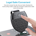 Miniatyrbillede 4 af 5: Bluetooth Bil Trådløs Håndfri Højttalertelefon Audio Receiver Bil MP3 Afspiller med Mikrofon Support