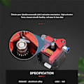 Miniatyrbillede 3 af 5: Dual Gear Ekstruder, Kompatibel med til 3 CR10 -10 Pro -10S Aluminium Drive, til 3D Printer