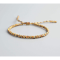 Miniatyrbilde 2 av 2: Tibetansk spirituelt armbånd | Mann Kvinne | Håndlaget armbånd | Tradisjonell buddhistisk knute, for menn og kvinner Amarillo Mezcla