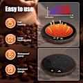 Miniatyrbillede 3 af 9: Kaffevarmer, Smart Elektrisk Drikkekop Varmer med Touch-teknologi og LED-display