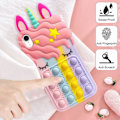 Miniatyrbillede 7 af 8: Pop It Fidget Legetøj Telefoncover til iPhone Beskyttelse Blød Silikone - på lager iphone11 pro max iphone11 pro max
