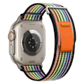 Miniatyrbilde 1 av 7: Rem for Apple Watch 44mm 40mm 45mm 41mm 42 44 45mm Sport Armbånd iwatch Ultra 2 49mm Series 9 8 View 7 6 5 4 3 Gul Beige 02 49mm 45mm 44mm 42mm Black rainbow 09 49mm 45mm 44mm 42mm