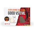 Pikkukuva 1 / 5: Exploding Kittens Hyvä vs. Paha - 55 korttia Netflix-sarjan innoittamana - Vie Exploding Kittens -peli uudelle tasolle uusien hahmojen avulla