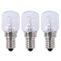 Miniatyrbillede 1 af 4: 3x E14 højtemperaturlampe 500 grader 25w halogenlampe ovnlampe E14 250v 25w kvartslampe
