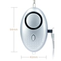 Miniatyrbilde 2 av 3: 5-pak 130db Personlig Sikkerhetsalarm Nøkkelring med LED-lys, Personlig Alarm - Perfekt