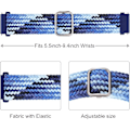 Miniatyrbilde 4 av 5: 0,78 tommers flettede nylon elastiske bånd for Samsung Galaxy Watch 4/5/6/Active2 40 tommer, 44 tommer