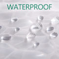 Miniatyrbillede 3 af 7: Bruseforhæng 3D Semi Transparent EVA Vandtæt Skimmelbestandig Badeforhæng Miljøvenligt Vaskbart Badeforhæng, 180x200cm(72\"x79\") Water Cube