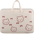 Miniatyrbilde 1 av 6: Søt bærbare veske for kvinner Bærbar erme for kvinner Søtt mønster Bærbar deksel Kawaii Pad-veske Bærbar veske (15 tommer, bjørn)