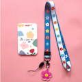 Miniatyrbild 1 av 6: Kreditkortshållare för kvinnor Plast Mode Söt Kvinnlig Omslag Studentkortfodral Buss ID Halsband Badge H String H String