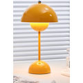 Miniatyrbillede 1 af 3: Nordisk blomsterknopp bordlampe dekorativ atmosfære lampe blomsterknopp lampe sengside svamp lampe natlys yellow